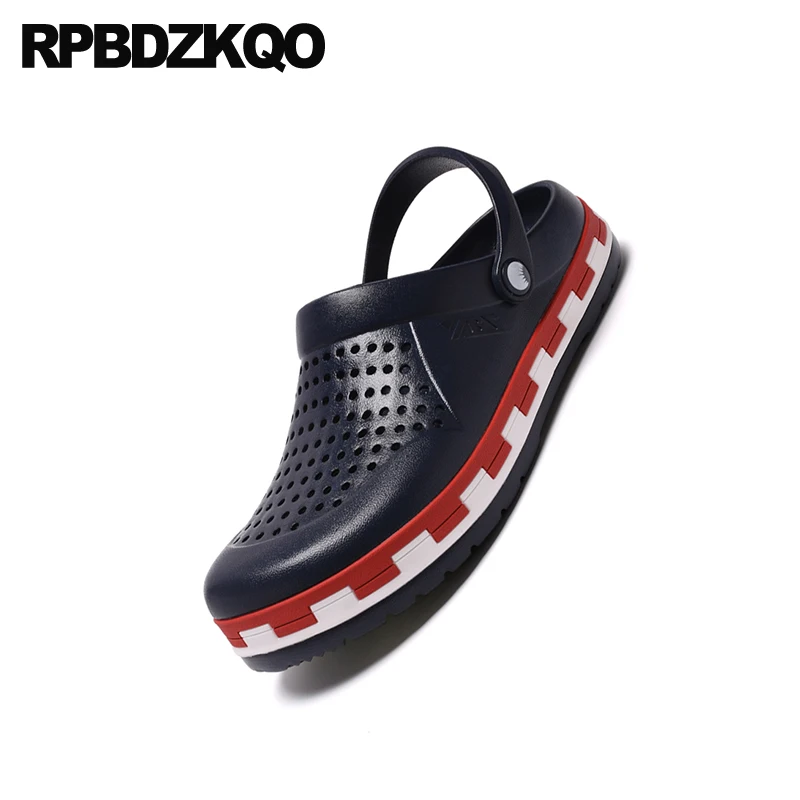 Мюли шлепанцы для сада сандалии улицы без застежки дышащие закрытый носок летняя