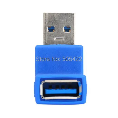 Кабель адаптер для передачи данных USB 3 0 типа А штекер гнездо синий|usb cable female male|usb