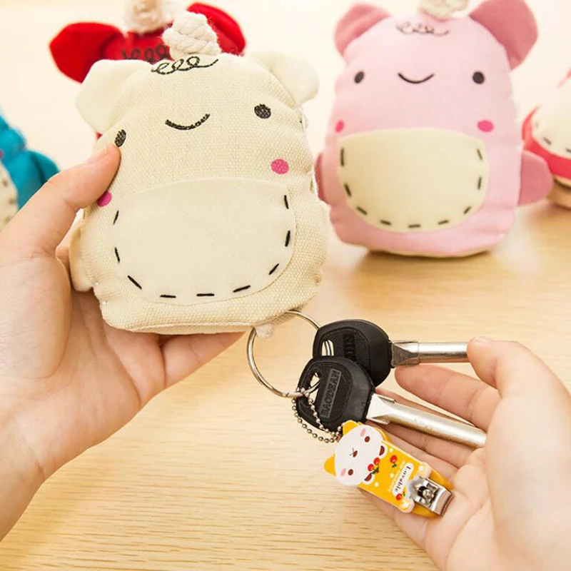 Держатели для ключей 2018 Модный милый креативный чехол брелоков в виде мультяшных