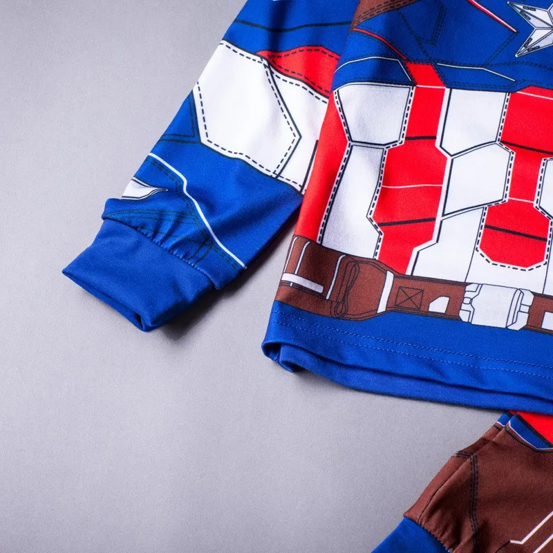 Детская мультяшная пижама в стиле супергероя, домашняя одежда, onesies, Звездные войны, Капитан Америка, Человек-паук, Железный человек, пижамы "Тор", Marvel, Мстители