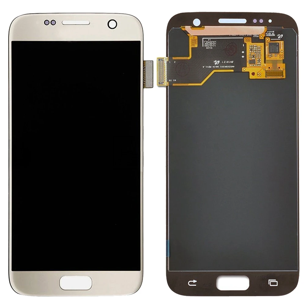 Новый оригинальный ЖК-дисплей + сенсорная панель для Galaxy S7/G9300/G930F/G930A/G930V ремонт