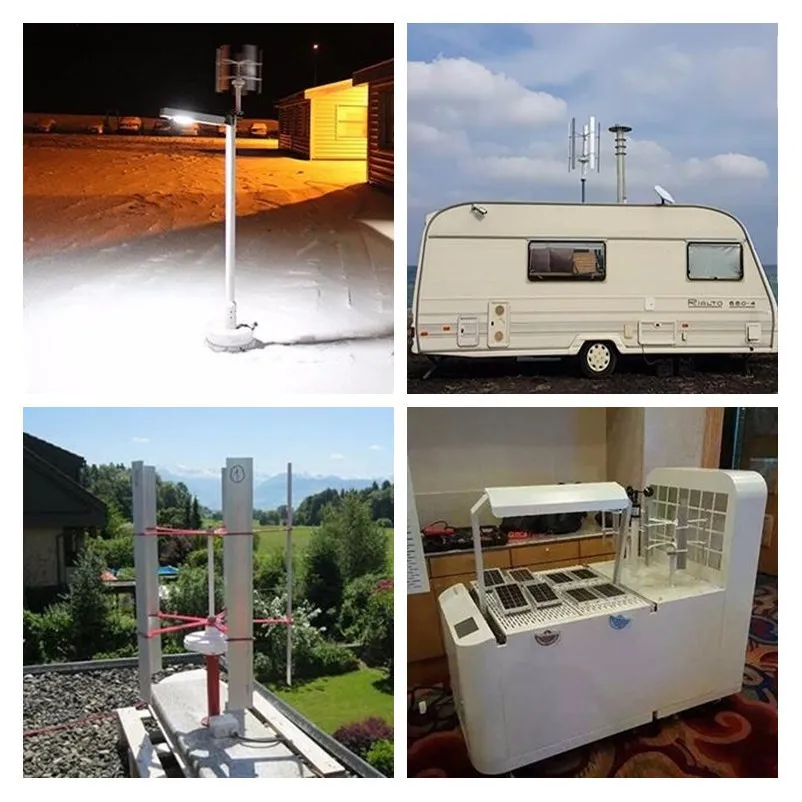 Мини вертикальной оси ветер Генераторы 10 Вт максимум 15 вертикальный