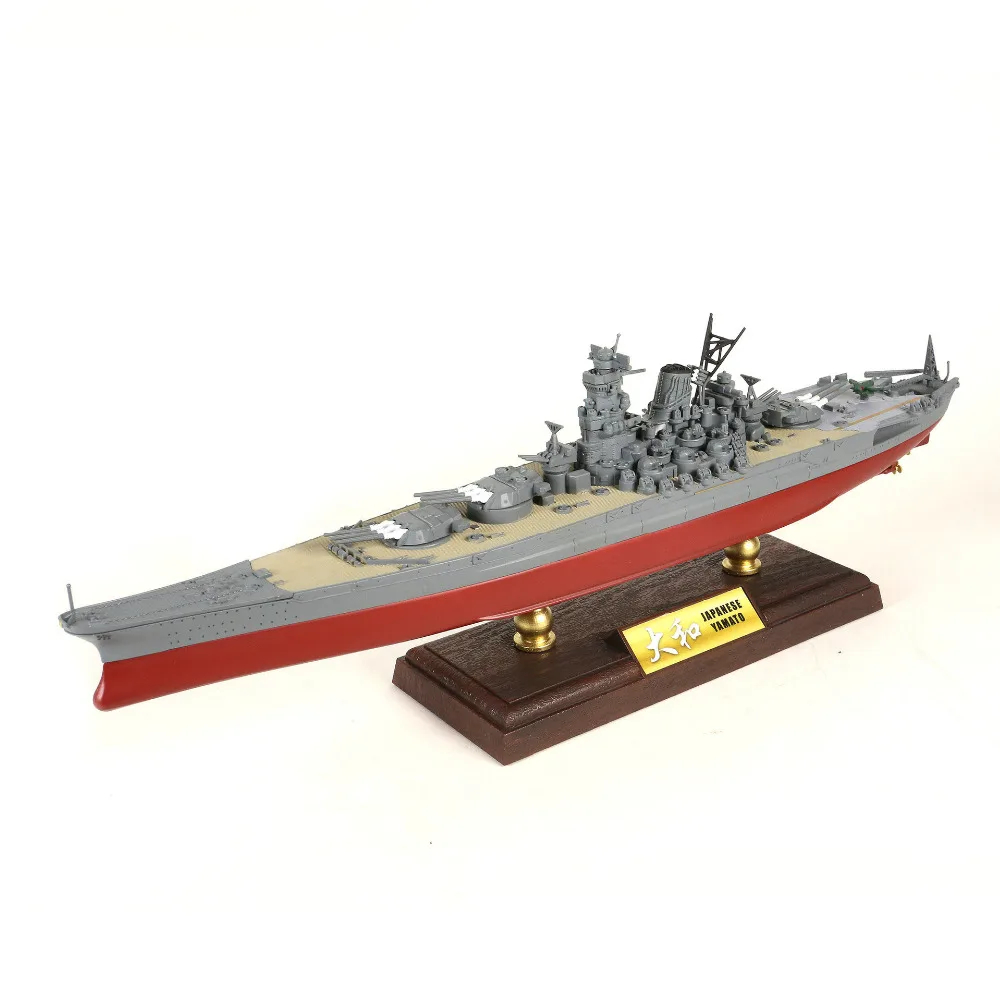 1: 700 Japan Yamato статическая готовая продукция модель броненосца из сплава украшение