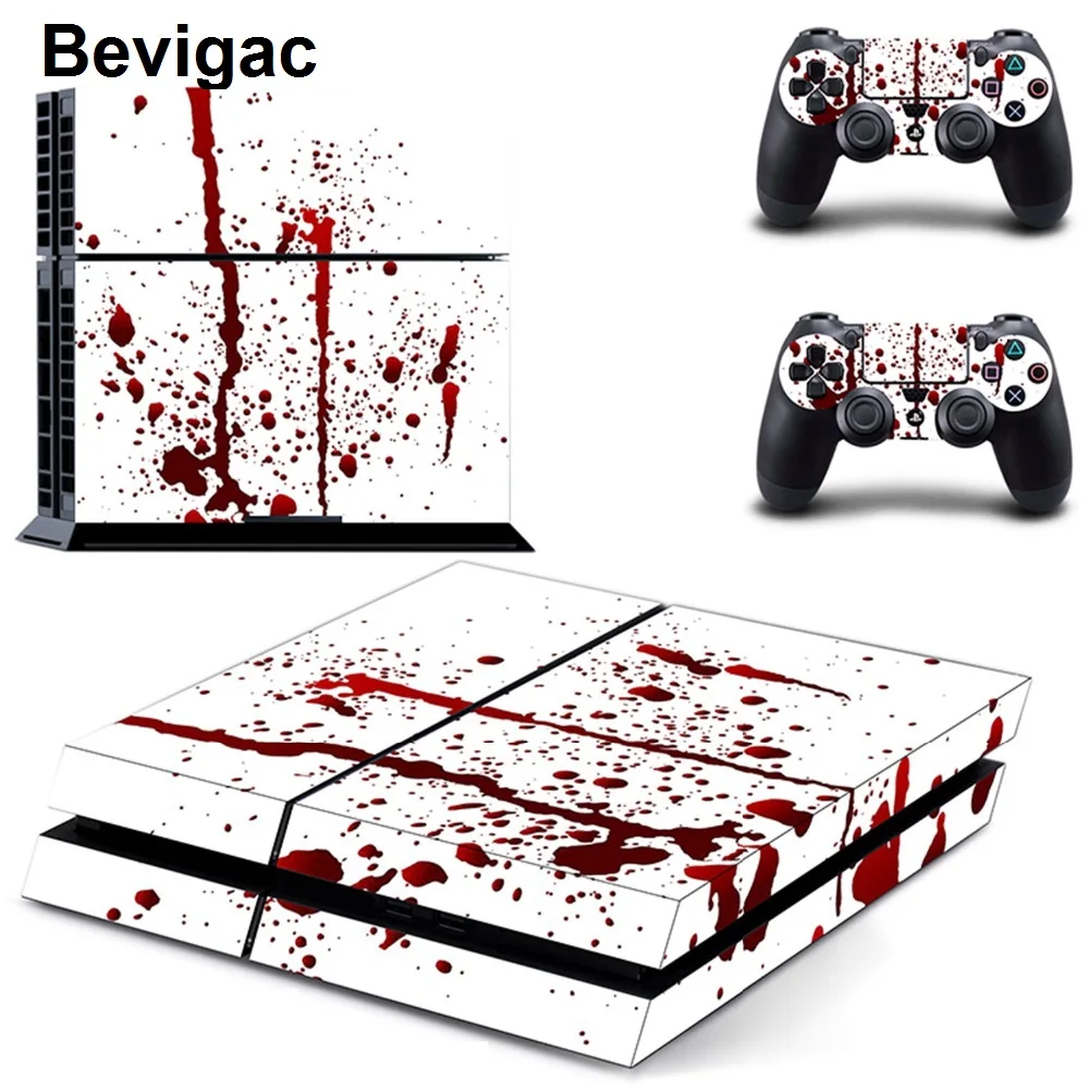 Чехол наклейка Bevigac для Sony PlayStation 4 Play Station PS PS4 пульт Dualshock аксессуары гаджет|set 4|set
