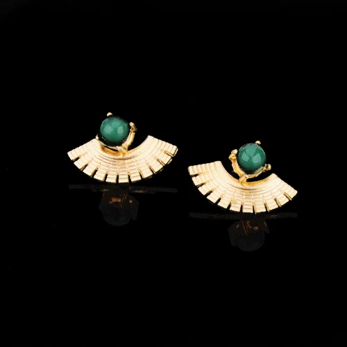 Новые Богемные аксессуары для винтажных аксессуаров золотистые серьги с синими