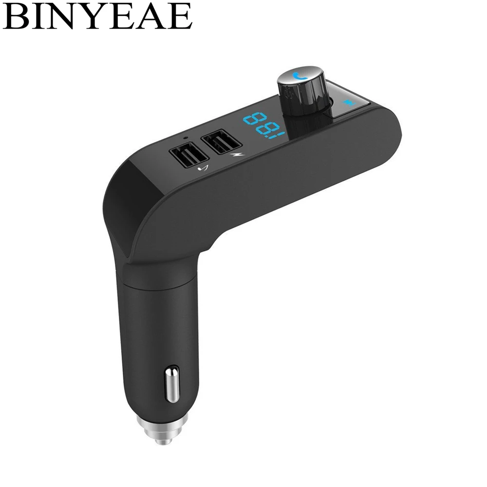 Автомобильный комплект громкой связи Bluetooth FM трансмиттер беспроводной