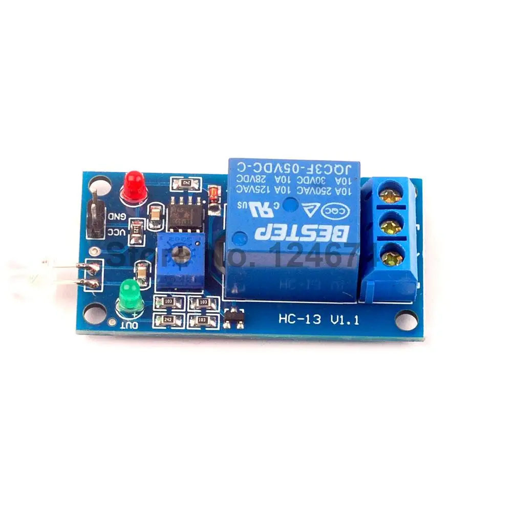1 шт. светочувствительный релейный модуль 5 В сенсорный