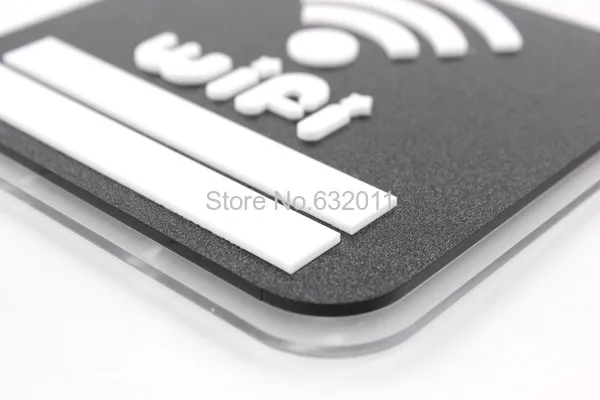 Акриловая wifi вывеска доска обслуживание значок стикер на стену|wall sticker|stickers wall