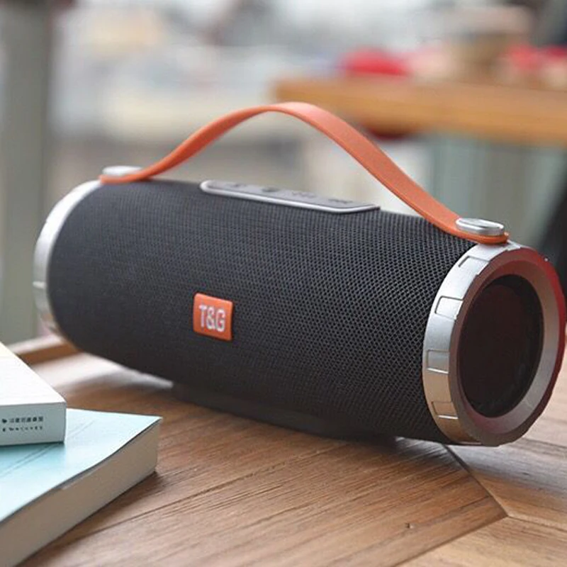Портативный сабвуфер 10 Вт с ручкой Bluetooth Hi Fi колонка сабвуферы беспроводные