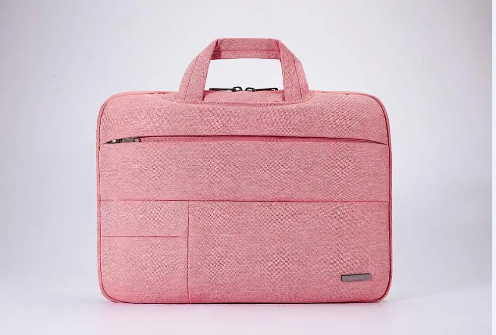 handbag pink Сумка KALIDI для ноутбука 13,3 14 15 15,6 дюймов Сумка для ноутбука Macbook Air Pro 11 13 15 Dell Asus hp acer чехол для ноутбука водонепроницаемый - Цвет: handbag pink