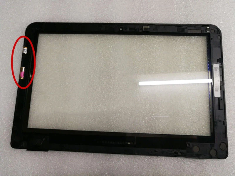 Сменный сенсорный экран 11 6 дюйма с дигитайзером передним стеклом и безелем для