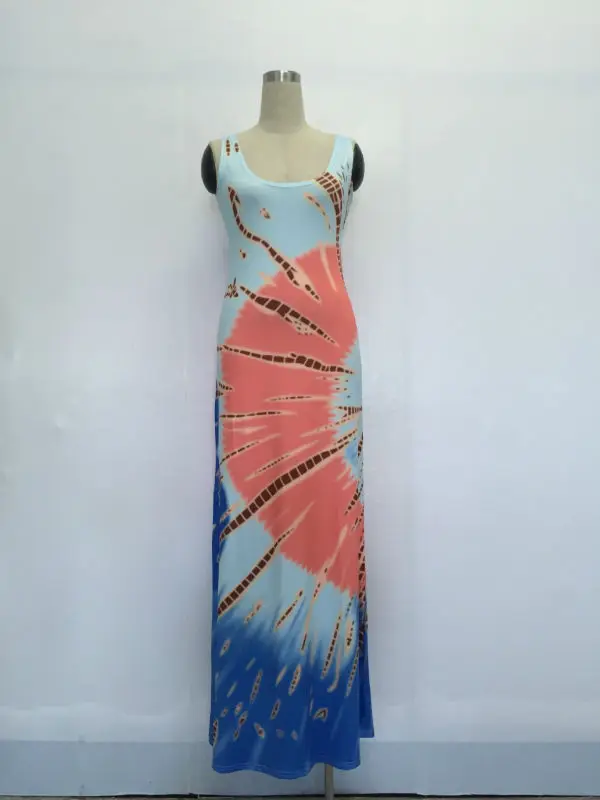 2016 хит продаж повседневное облегающее длинное платье без рукавов летнее женское