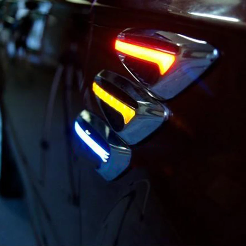 ZDPARTS 2X автомобиля Fender сбоку устанавливаемое на вентиляционное отверстие в салоне