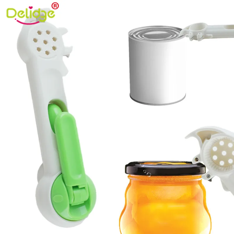 Открывалка для бутылок Delidge 1 шт. 6 в многофункциональная консервная банка из