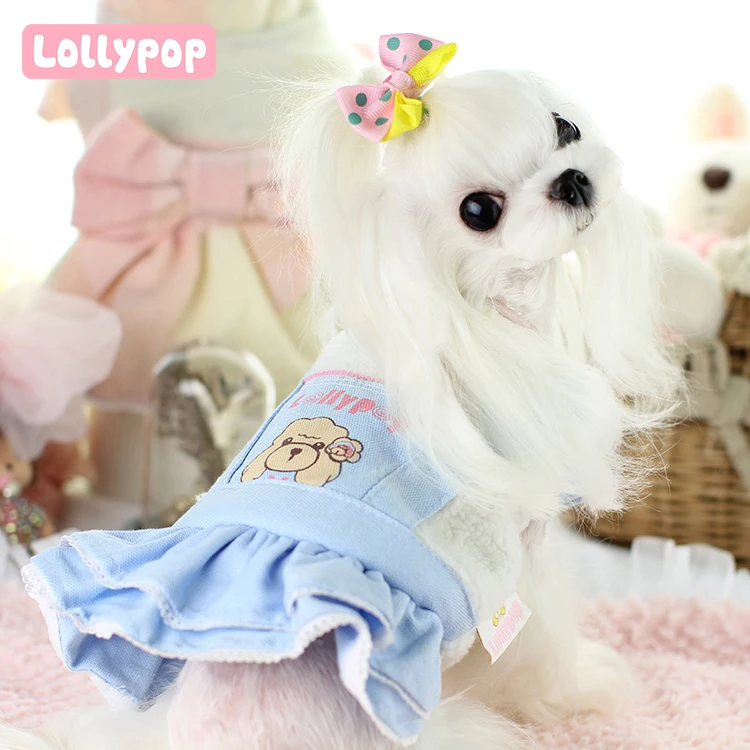 Джинсы с вышивкой платья для собак пальто куртки пуховики чихуахуа мягкая