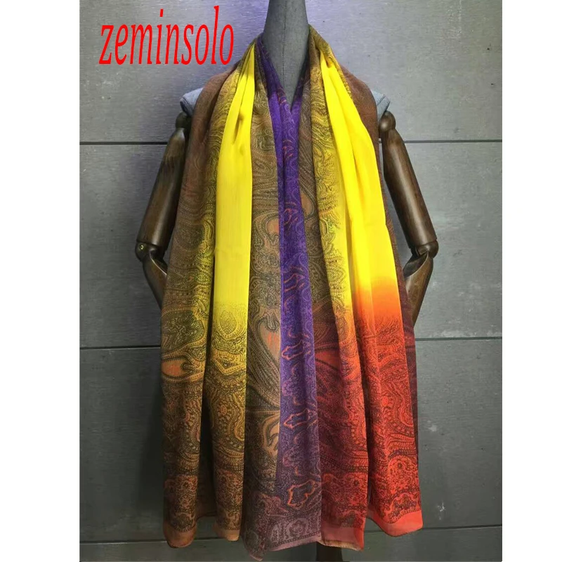 Рисунок 6 - 140*180 см Искусственный шелк шарф