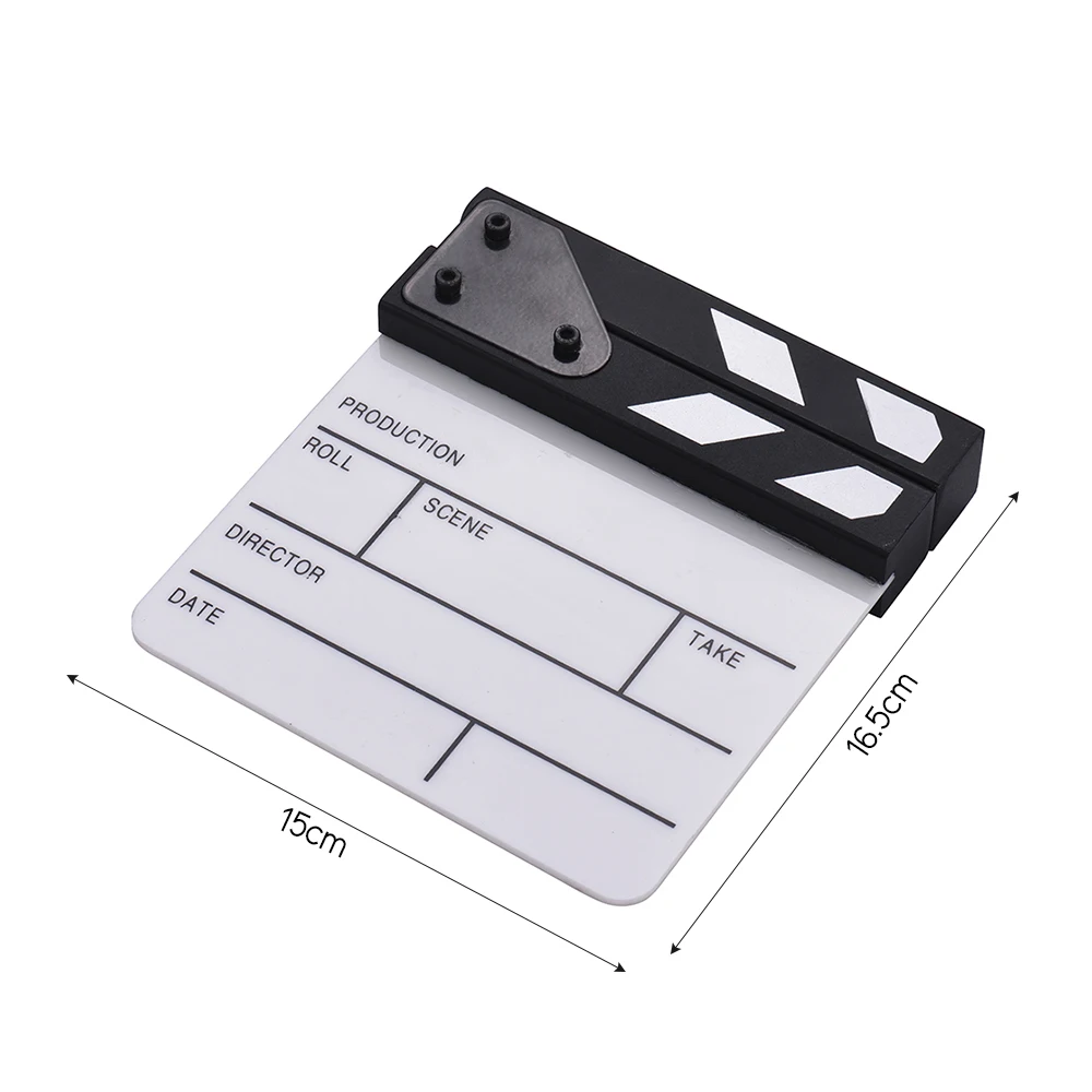 Andoer компактный размер акриловый Clapboard Clapper доска сухое стирание ТВ фильм Режиссер