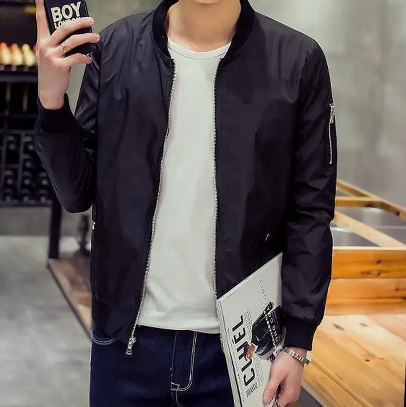 Мужская одежда больших размеров бесплатная доставка Повседневная ветровка