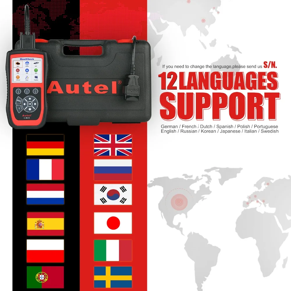 Autel maxichek Pro Диагностический Авто диагностический инструмент OBD2 сканер EPB масляный сервис ABS SRS BMS escaner automotriz профессиональный