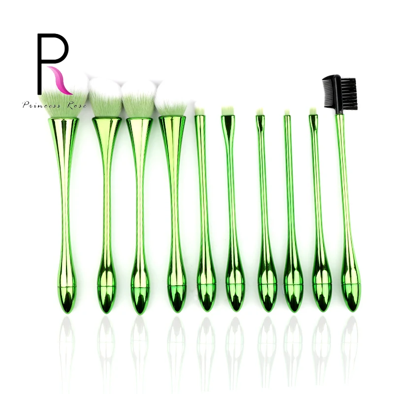 Принцесса Роза 10 шт. форма маленькая Талия макияж расчёски для волос Make Up