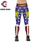 Женские леггинсы с 3D принтом