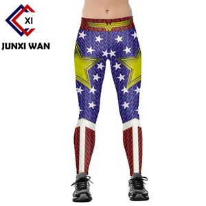 Женские леггинсы с 3D принтом