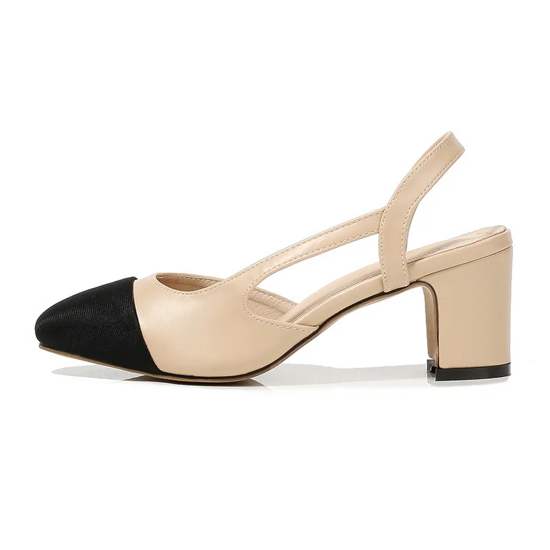 

coarse single color back head fashion 2019 women shoes summer sandals