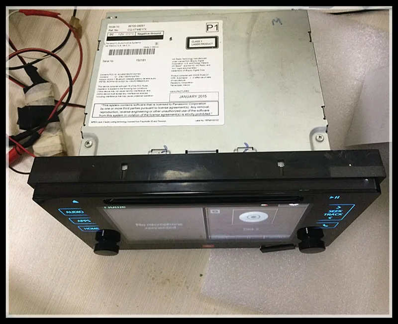 Новый оригинальный автомобильный DVD JBLl тип навигации радио Toyota Senna 86100 08051 ЖК
