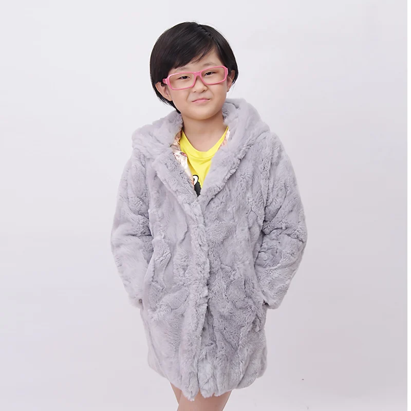 Женская зимняя облегающая куртка для матери и дочери|rabbit fur coat|fur rabbitreal rabbit coat |