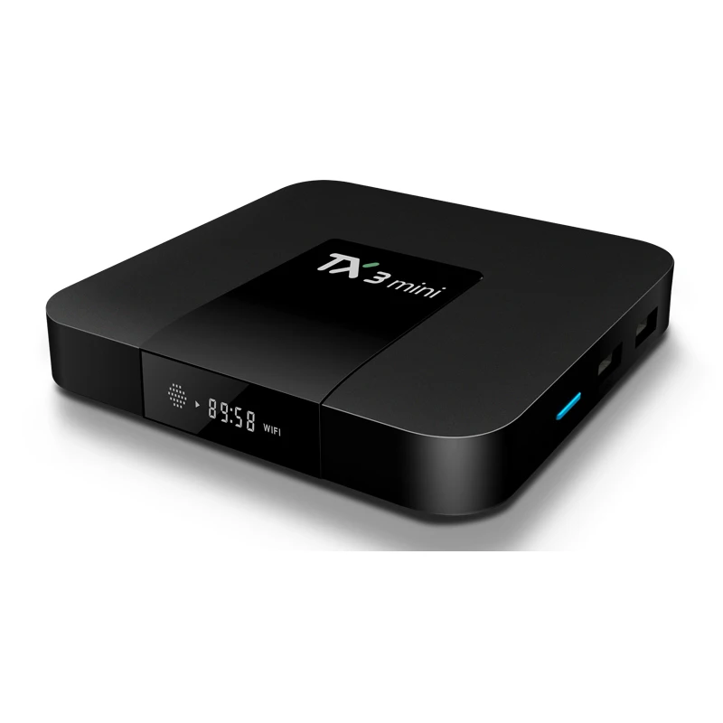 TX3mini Android 7,1 четырехъядерный Amlogic S905W 1G+ 8G 2 ГБ+ 16 ГБ, Mali-450MP2 4 K H.265 HEVC 2,4G, Wi-Fi, Поддержка Мультимедийный проигрыватель с IPTV Tx3 мини