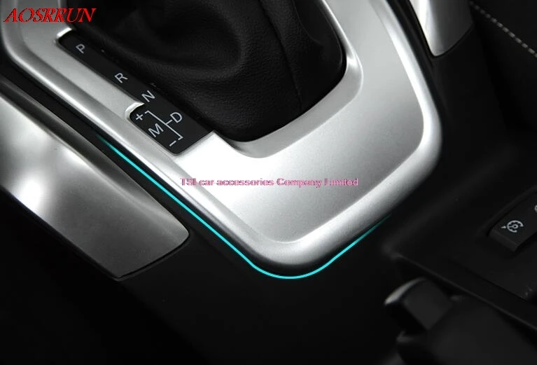 Автомобиль-Стайлинг Шестерни переключения Панель автомобиль аксессуар украшение отделкой Рамки ABS Chrome орнамент Fit для Renault kadjar подкладке