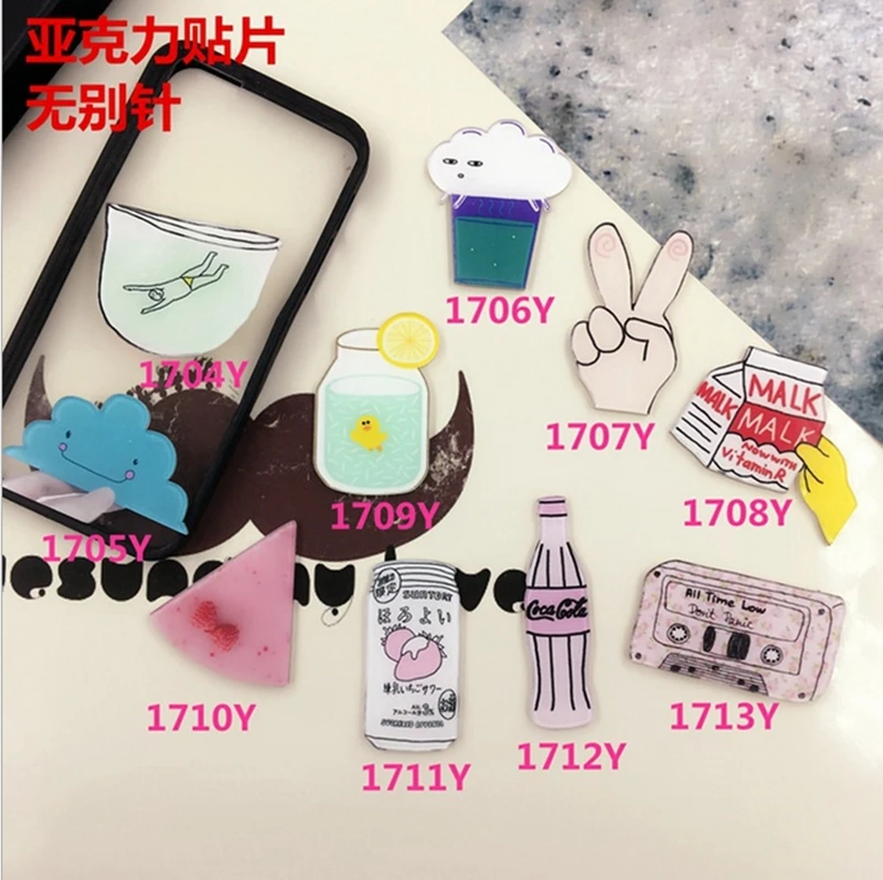 Забавный мягкий напиток облако молоко Flatback кабошоны из смолы для рукоделия diy