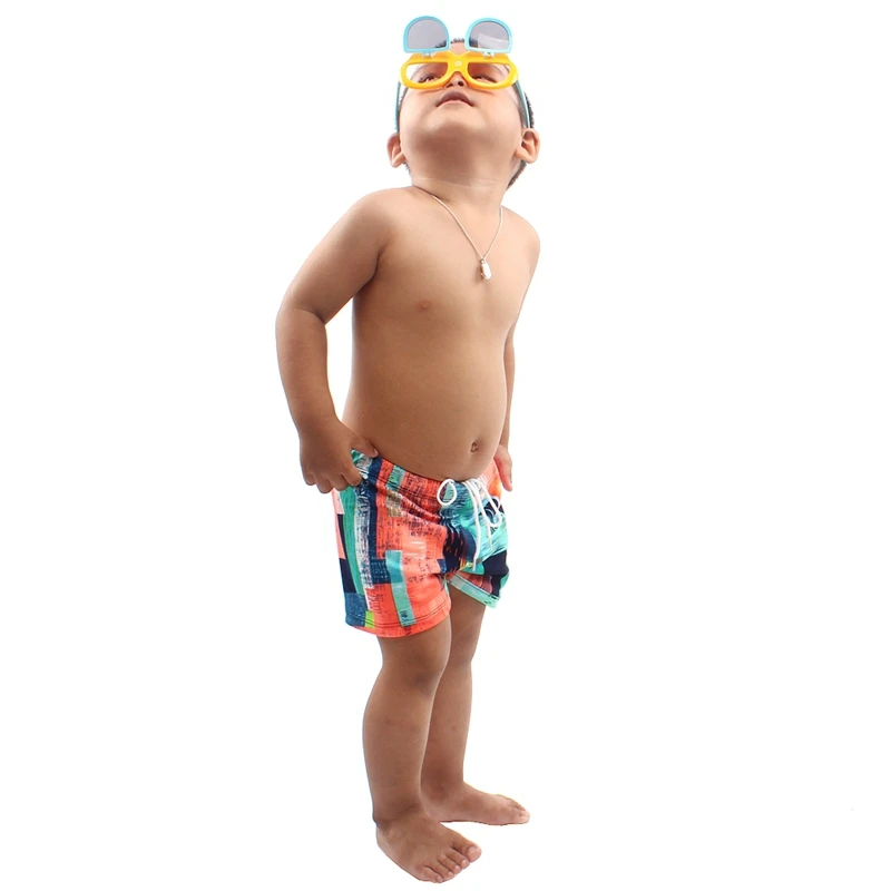 Swimmart/детский купальный костюм для мальчика детский купальник с завязками на