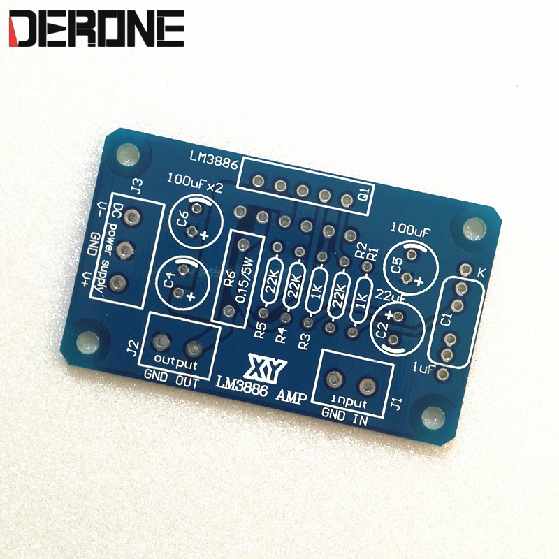 

LM3886TF lm3886 power amplifier PCB HiFi Professional audio 1 piece for Audiophile diy