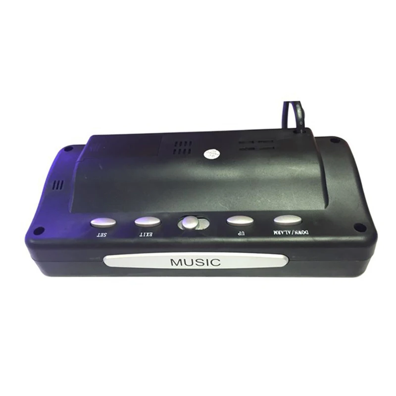 Цифровые электронные настенные часы с большими цифрами ЖК дисплей настольные