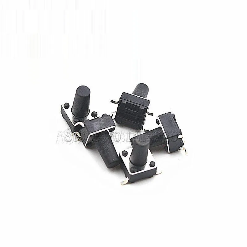 100 шт. SMD Такт кнопочный переключатель 6X6X11 мм микро 6*6*11 мм| |