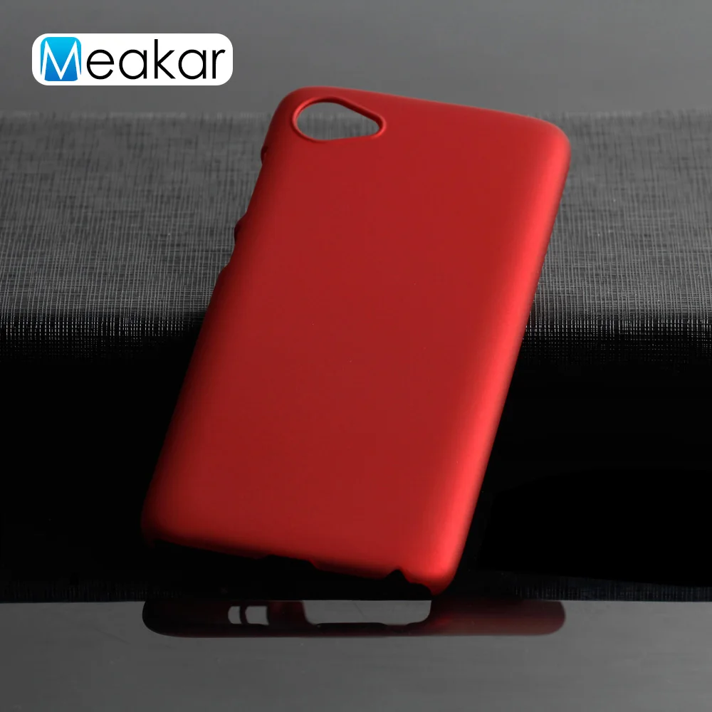 Матовая Пластик Coque 5.5For Htc Desire 12 чехол аналого-цифровой преобразователь для Htc Desire 12 Dual Sim телефонный чехол-лента на заднюю панель - Цвет: Red