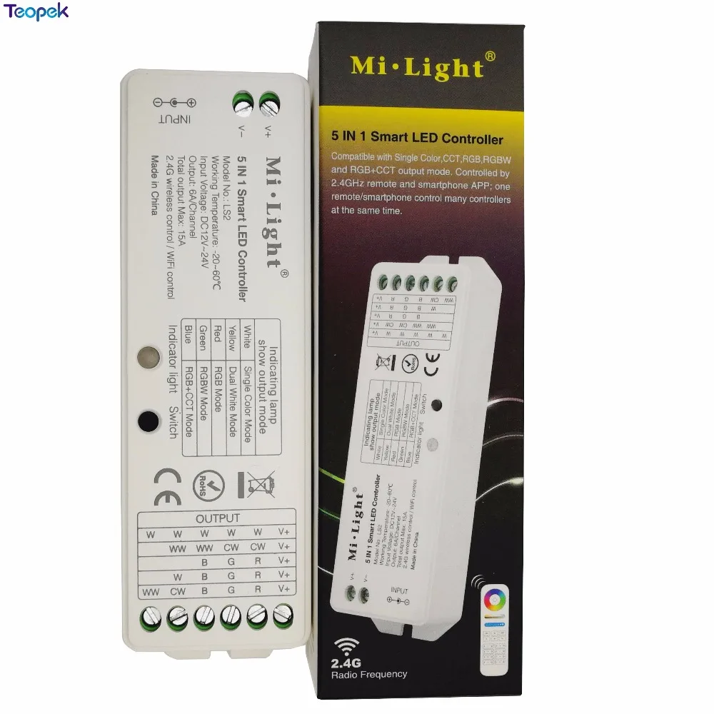Mi светильник 2 4G беспроводной 8 Zone RF Диммер FUT089 пульт дистанционного управления B8