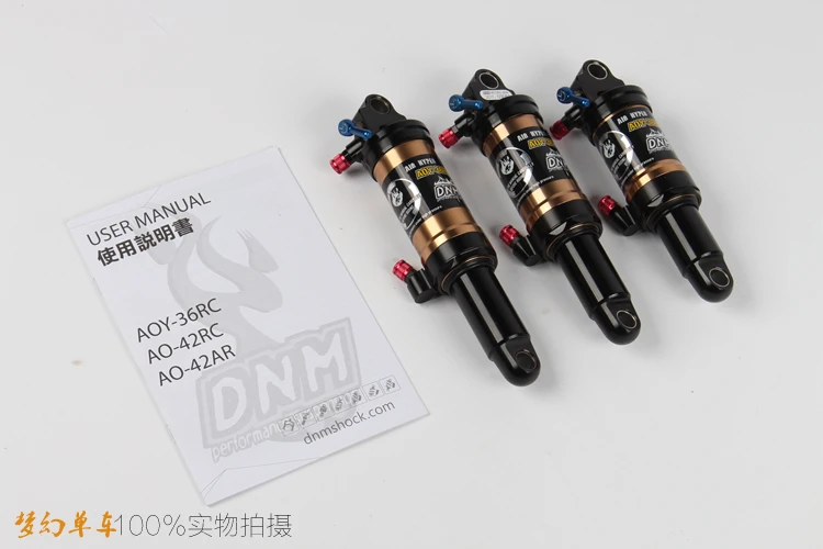 DNM AOY-36RC XC/Trail 165 190 200 мм задний амортизатор пневматическая подвеска для DH mtb велосипеда мягкий хвост задняя подвеска