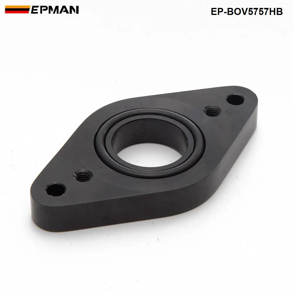 Черный RS/RZ/S адаптер выдувного клапана/фланец для Subaru WRX 2008-2012+ для Mazda MPS 3 6 CX7 EP-BOV5757HB - Цвет: Черный