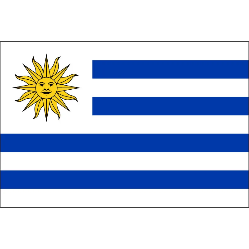 90*150 см/60*90 см/40*60 см/15*21 см Uruguay полиэстер флаг 3X5Feet