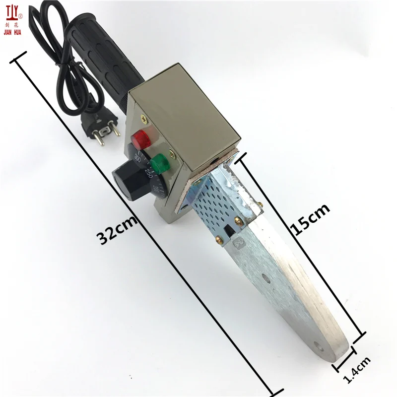 1 сантехник инструменты AC220V 800 Вт DN20-63mm сварочный инструмент для пластика, Сварка труб, ppr сварочный аппарат, сварочный аппарат для водяных труб для отопления PPR