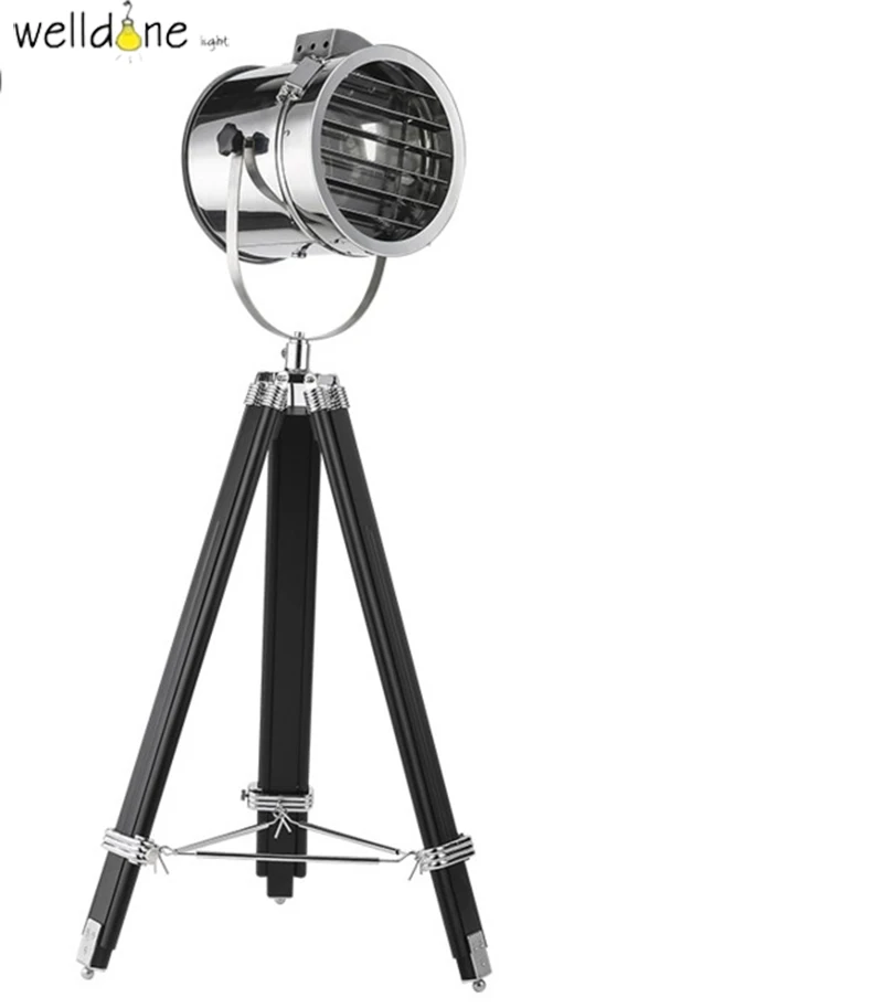 Современная Напольная Лампа с треногой и морским сигналом стоячая лампа для