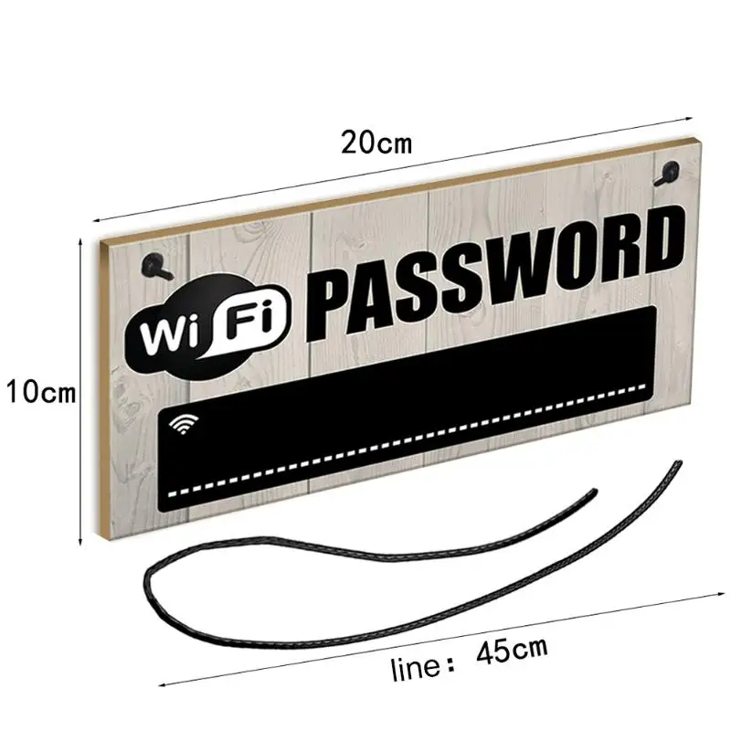 Деревянные знаки с Wi Fi паролем Декор доска сигналом Интернета индикация для дома