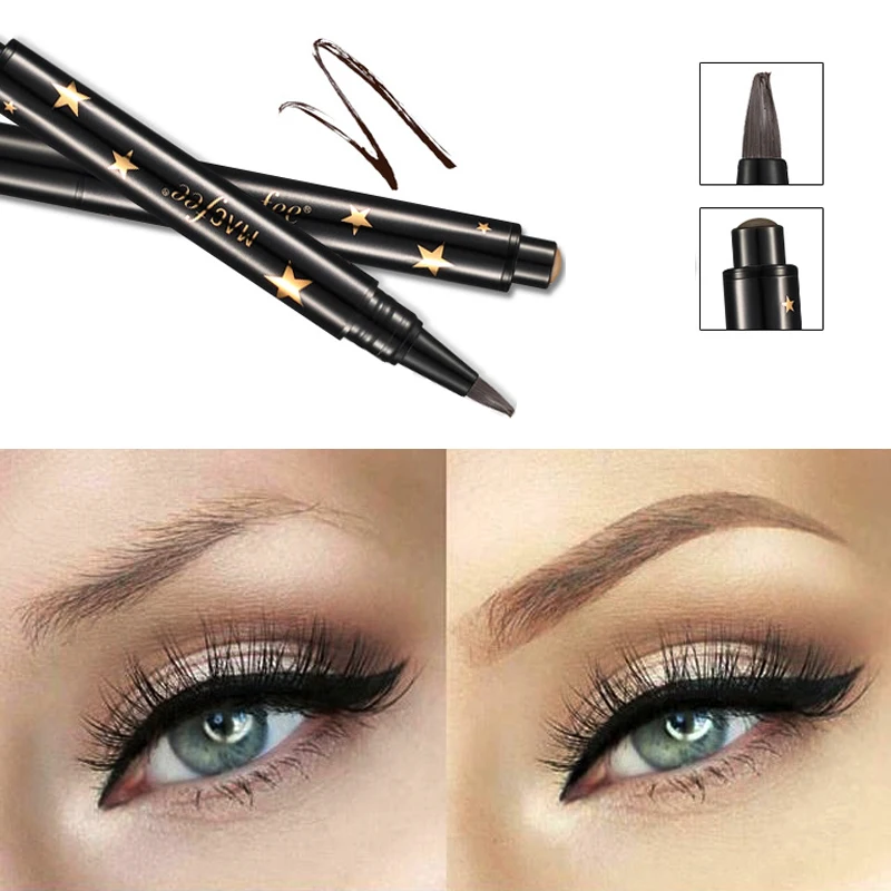 Фирменные натуральные пигменты жидкие карандаши для бровей хны кофейные