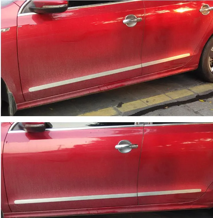 Боковая молдинговая Накладка для Skoda RAPID корпус автомобильной двери защитная