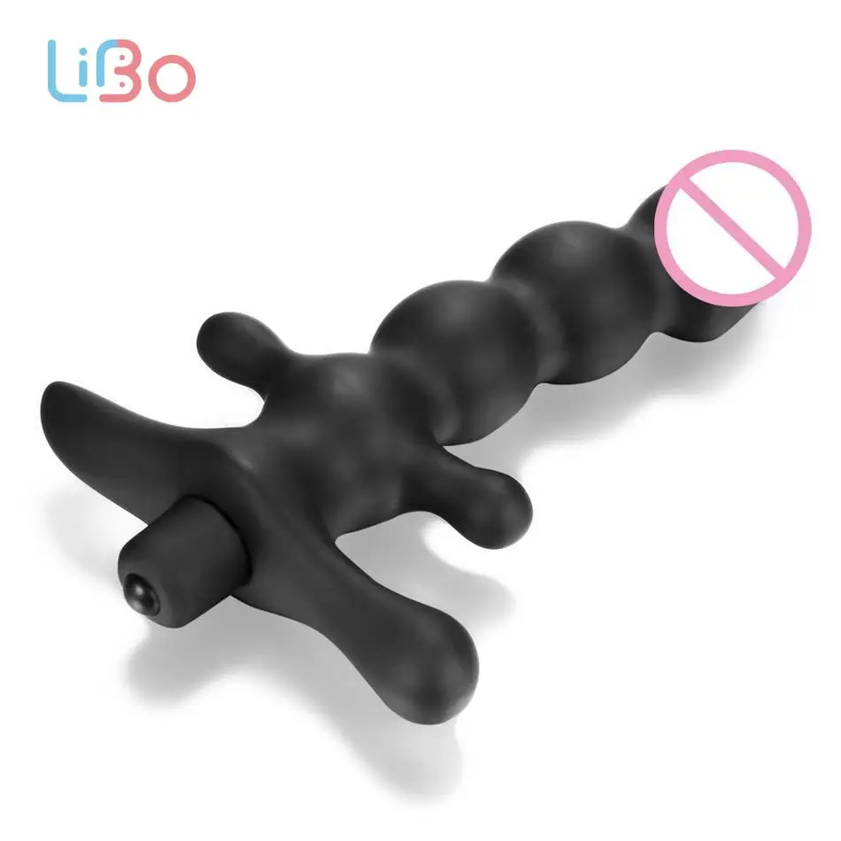 LI BO G Spot Vibrator Sex Toys for Women Products Silicone Wavy Vibrating Anal For Men Sexy Waterproof |