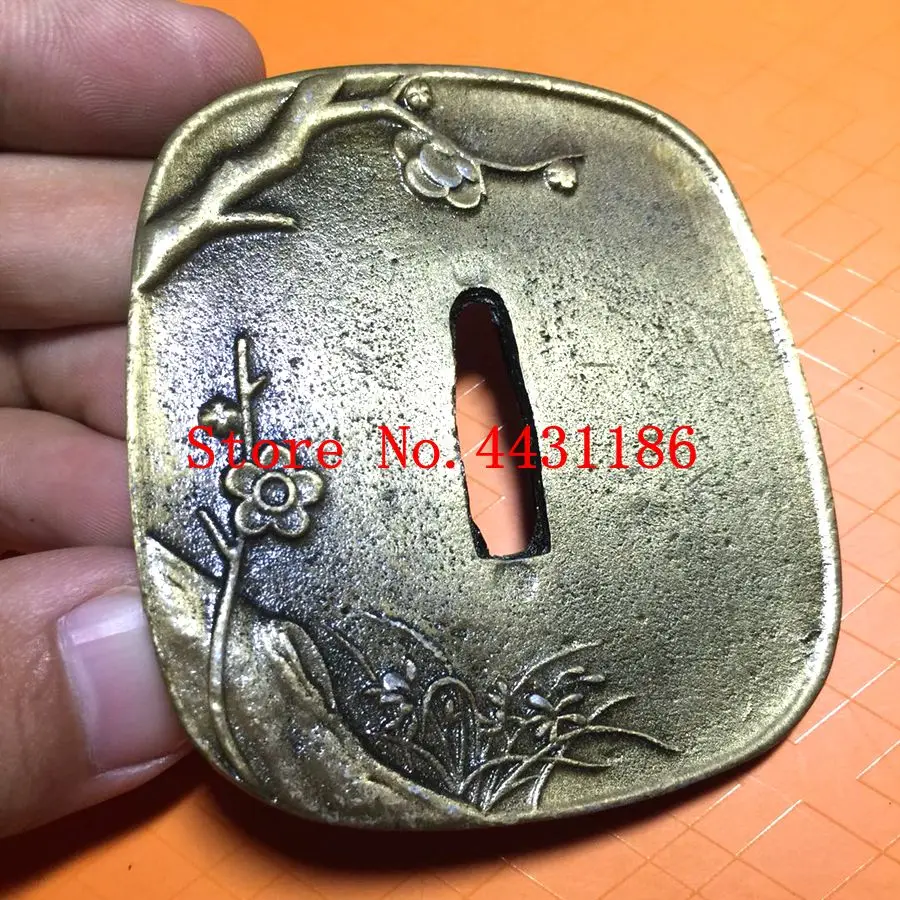 Высококачественный сплав бамбуковая защита Tsuba фитинг для японского Saber