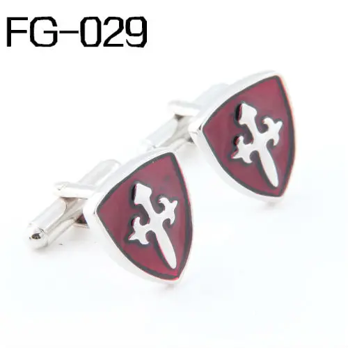 Модные запонки Бесплатная доставка: высококачественные для мужчин 2015 красные