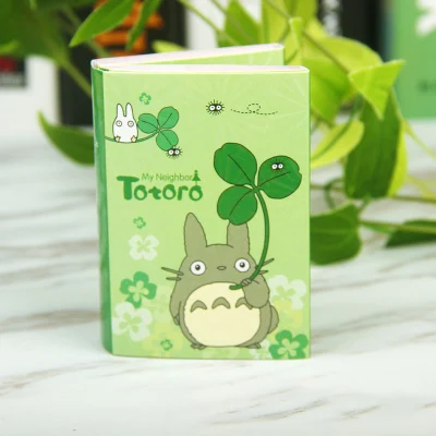 Kawaii Милая Мелодия Тоторо 6 складной блокнот для заметок липкие закладки для блокнота подарок школьные канцелярские принадлежности - Цвет: C